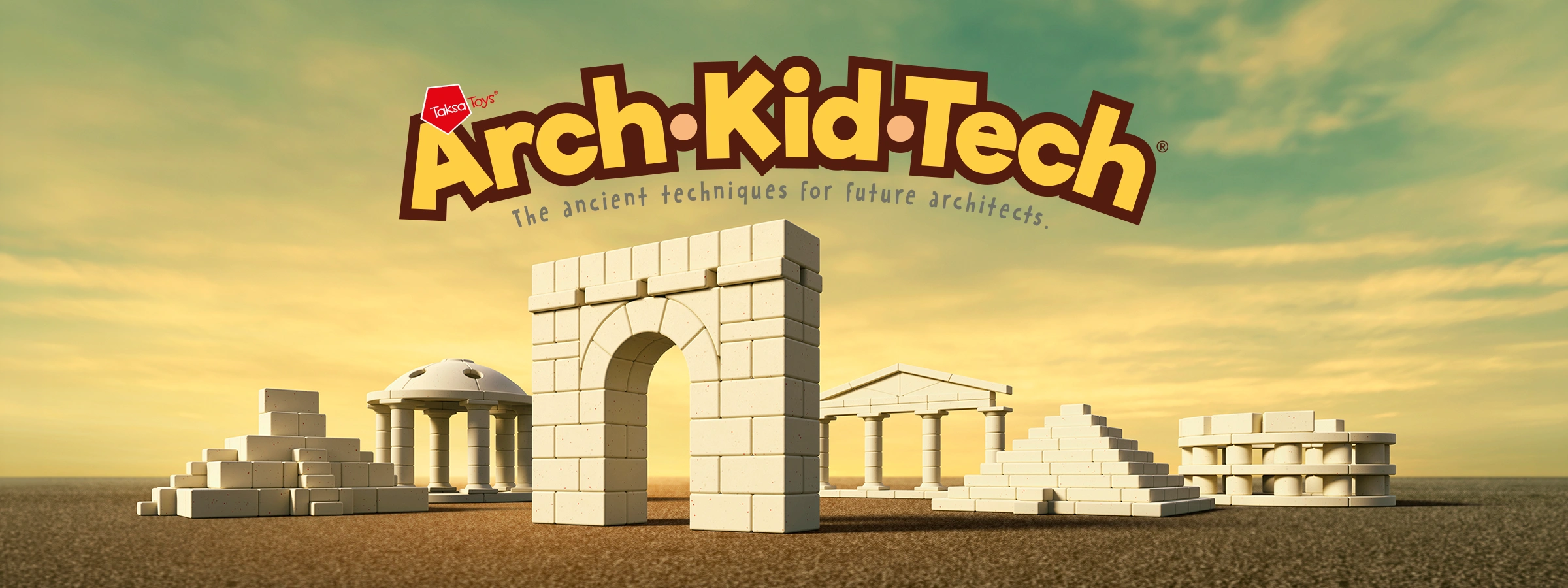 ของเล่นตัวต่อเชิงสถาปัตยกรรม Arch-Kid-Tech® ที่ช่วยให้เด็กเรียนรู้เรื่องโครงสร้าง รูปทรง และความมั่นคงผ่านการลงมือสร้าง